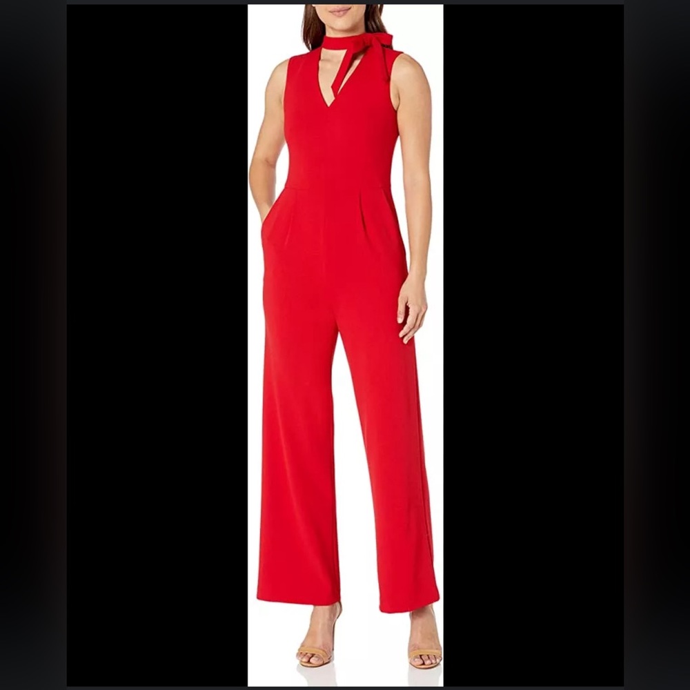 Calvin Klein Red Jumpsuit/Romper